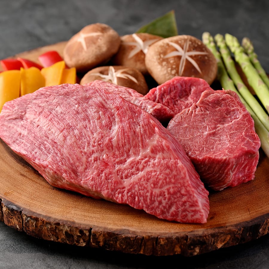 特選A5黒毛和牛ステーキ満腹コース